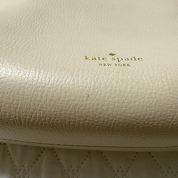 Kate Spade Cream Foster Court Pepper Crossbody Bag Purse - Picture 3 of 16